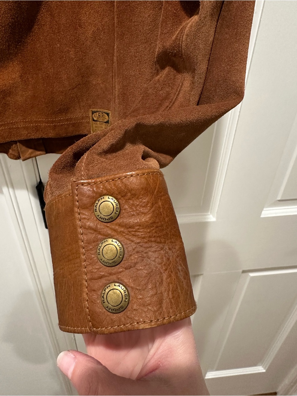 Vintage Ralph Lauren Sport suede jacket - Picture 12 of 12